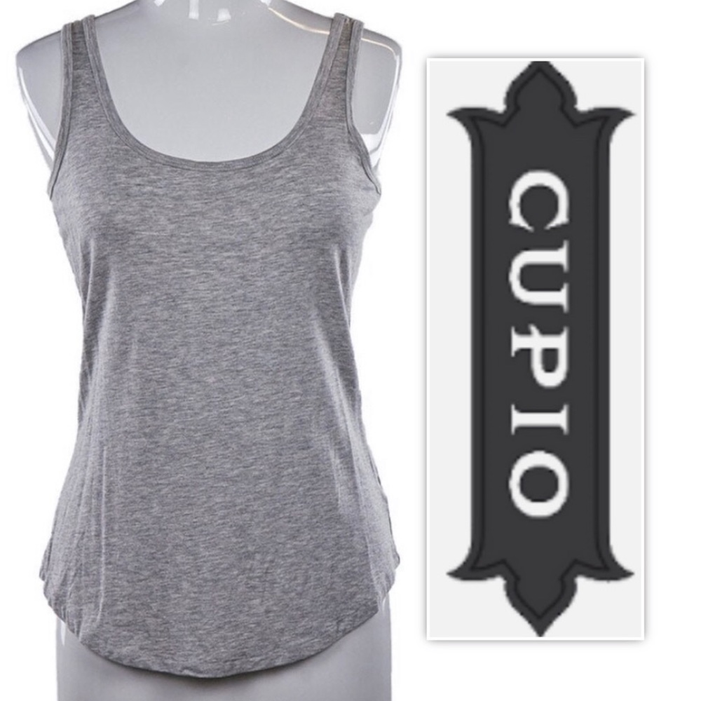 Cupio Silver Racerback Tank